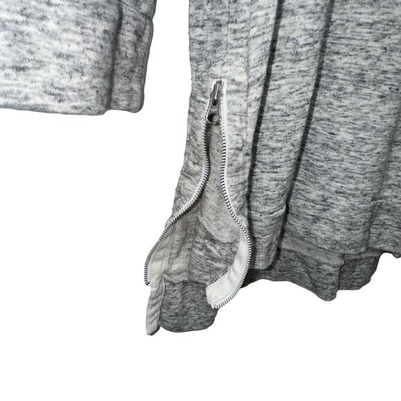 Cynthia Rowley Gray Thin Sweatshirt Like Large Top - Picture 3 of 5